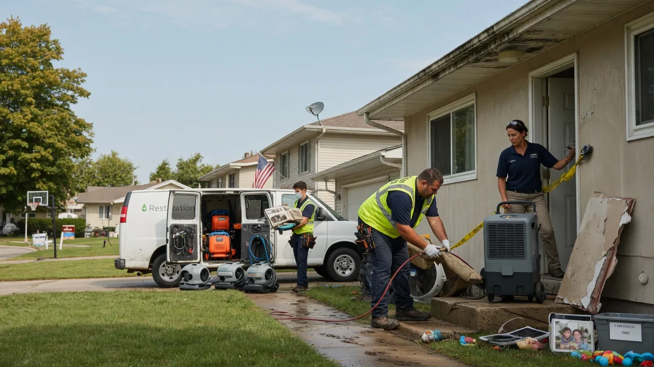 Water Damage Restoration in Scottsburg, IN near me
